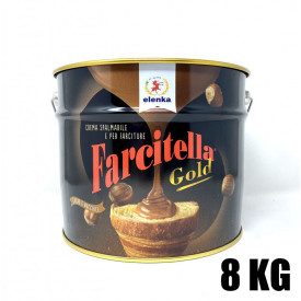 FARCITELLA GOLD 8 KG ELENKA CREMA PER FARCITURA | Elenka | Confezione: lattina da 8 kg.; Tipo di prodotto: pasticceria | Farcite