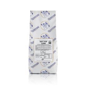 SOFT POP CORN BASE - 1,5 Kg. | Rubicone | Certifications: gluten free; Pack: bags of 1,5 kg.; Product family: soft serve and fro