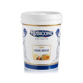 CREMINO CREME BRULEE | Rubicone | Certifications: kosher; Pack: box of 10 kg. - 2 buckets of 5 kg.; Product family: cream ripple