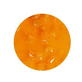 APRICOT VARIEGATE | Rubicone | Certifications: gluten free, dairy free, vegan; Pack: box of 6 kg. - 2 buckets of 3 kg.; Product 