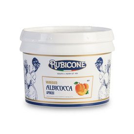 APRICOT VARIEGATE | Rubicone | Certifications: gluten free, dairy free, vegan; Pack: box of 6 kg. - 2 buckets of 3 kg.; Product 